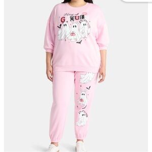 Pink Sweatshirt & matching joggers